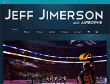 Tablet Screenshot of jeffjimersonmusic.com